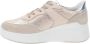 IGI&Co Leren en Stoffen Dames Sneakers Beige Dames - Thumbnail 6