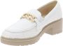 IGI&Co Leren en stoffen damesslippers White Dames - Thumbnail 10