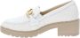 IGI&Co Leren en stoffen damesslippers White Dames - Thumbnail 11