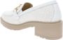 IGI&Co Leren en stoffen damesslippers White Dames - Thumbnail 12