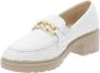 IGI&Co Leren en stoffen damesslippers White Dames - Thumbnail 4