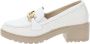 IGI&Co Leren en stoffen damesslippers White Dames - Thumbnail 5
