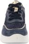 IGI&Co Leren en stoffen damessneakers Blue Dames - Thumbnail 3