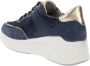 IGI&Co Leren en stoffen damessneakers Blue Dames - Thumbnail 6