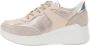 IGI&Co Leren en Stoffen Dames Sneakers Beige Dames - Thumbnail 12