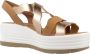 IGI&Co Modieuze Wedges voor Vrouwen Brown Dames - Thumbnail 6