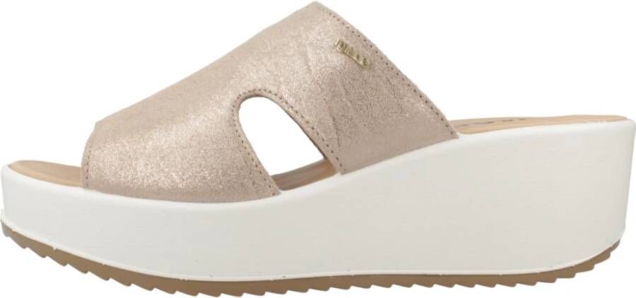 IGI&Co Sliders Beige Dames