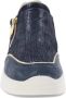 IGI&Co Leren en Stoffen Sneakers Blue Dames - Thumbnail 3