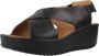 IGI&Co Stijlvolle Candy Wedges voor vrouwen Black Dames - Thumbnail 4