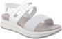 Igi&Co Witte Casual Leren Sandalen voor Vrouwen - Thumbnail 2