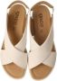 Igi&Co Witte leren sandalen met gewatteerde hiel - Thumbnail 2