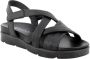 Igi&Co Zwarte Casual Leren Sandalen voor Vrouwen - Thumbnail 2