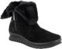 Igi&Co Zwarte Dames Goretex Suède Booties - Thumbnail 2