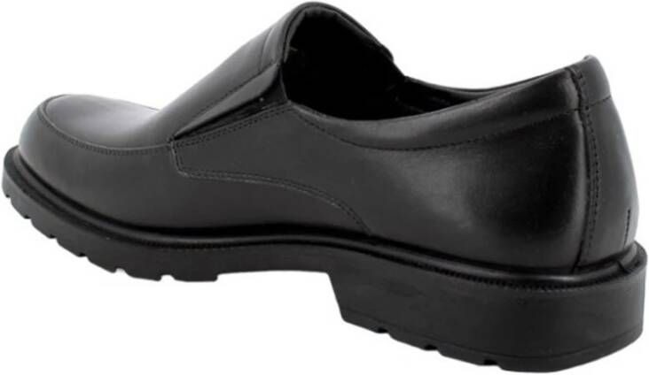 Igi&Co Zwarte Goretex Leren Herenloafers