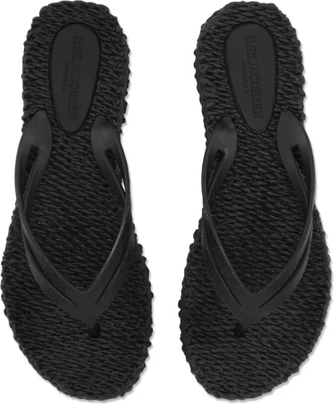 Ilse Jacobsen Hornbæk Vrolijke Pantoffels Zwart Black Dames