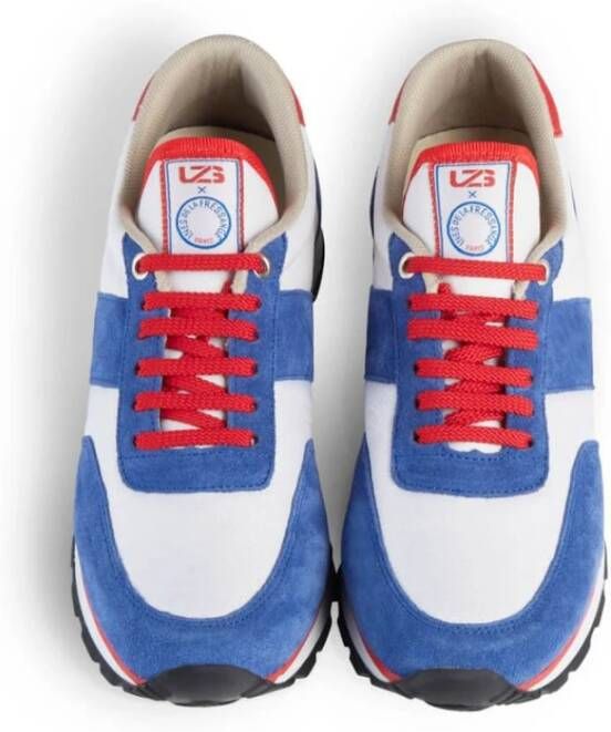 Ines De La Fressange Paris Blauwe Unisex Sneakers UZS x Ines Multicolor Dames