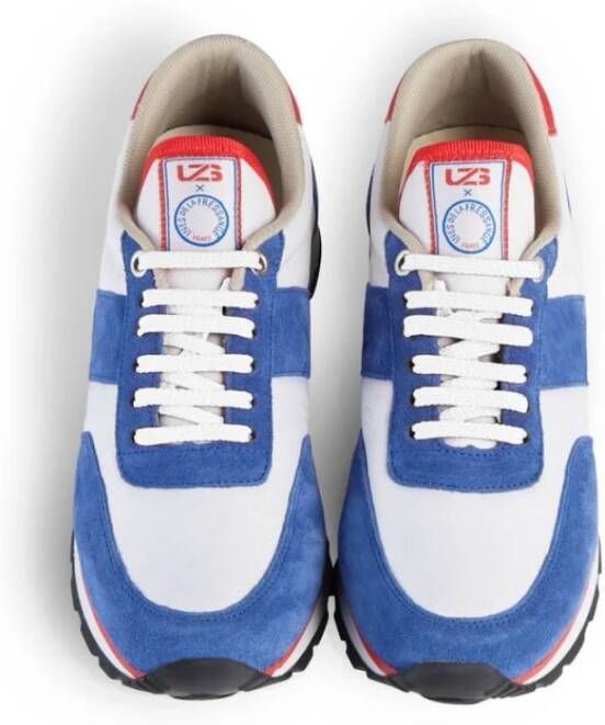 Ines De La Fressange Paris Blauwe Unisex Sneakers UZS x Ines Multicolor Dames