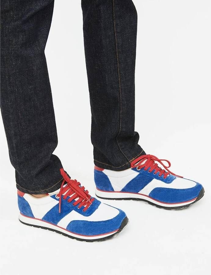 Ines De La Fressange Paris Blauwe Unisex Sneakers UZS x Ines Multicolor Dames