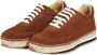 Ines De La Fressange Paris Bruine Suède Touwzool Sneakers Brown Dames - Thumbnail 3