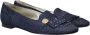 Ines De La Fressange Paris Denim Loafer Ballerina Médaille d`Or Logo Blue Dames - Thumbnail 2