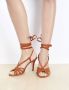 Ines De La Fressange Paris Ginger Swing Sandalen Brown Dames - Thumbnail 6