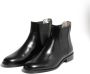 Ines De La Fressange Paris Klassieke Zwarte Leren Chelsea Boots Black Dames - Thumbnail 3