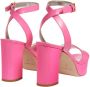 Ines De La Fressange Paris Roze Patent Platform Sandaal Pink Dames - Thumbnail 3