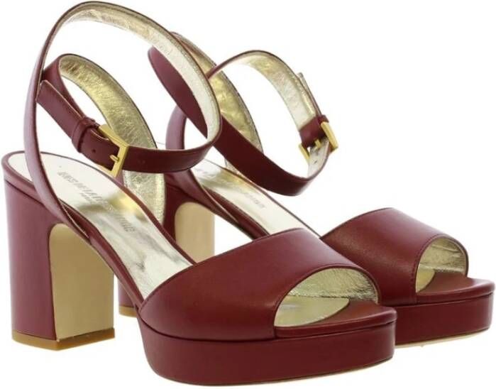 Ines De La Fressange Paris Zwarte platform sandaal Black Dames