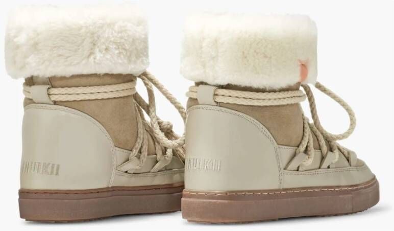 Inuikii Beige High Top Sneakers Beige Dames