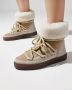 Inuikii Beige Leren Snowboots Classic High - Thumbnail 2