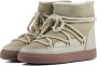 INUIKII Enkellaarsjes Dames Outdoor Snowboots Damesschoenen Suède Classic Sneaker Beige - Thumbnail 13