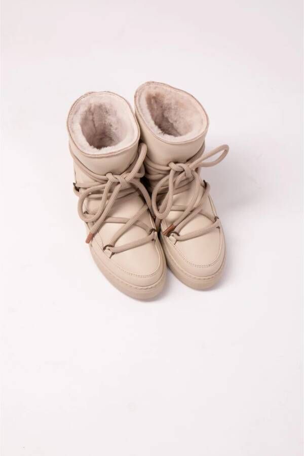 Inuikii Crème Leren Sneaker