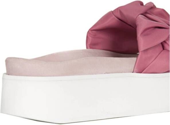 Inuikii Fjord Bloemen Flip-Flops Roze Dames