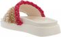 Inuikii Gebreide Fuchsia Sandalen Multicolor Dames - Thumbnail 3