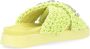 Inuikii Geweven Stenen Lime Sandalen Green Dames - Thumbnail 5