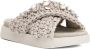 Inuikii Grijze Sandalen met Strass - Thumbnail 2