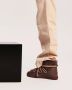INUIKII Enkellaarsjes Dames Outdoor Snowboots Damesschoenen Suède Classic Sneaker Beige - Thumbnail 14