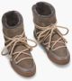 INUIKII Enkellaarsjes Dames Outdoor Snowboots Damesschoenen Suède Classic Sneaker Beige - Thumbnail 14