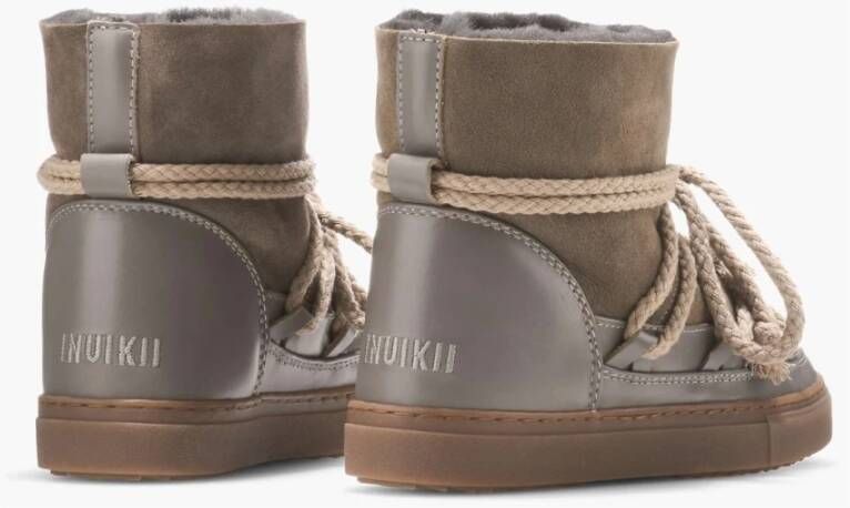 Inuikii Klassieke Taupe Winter Sneaker