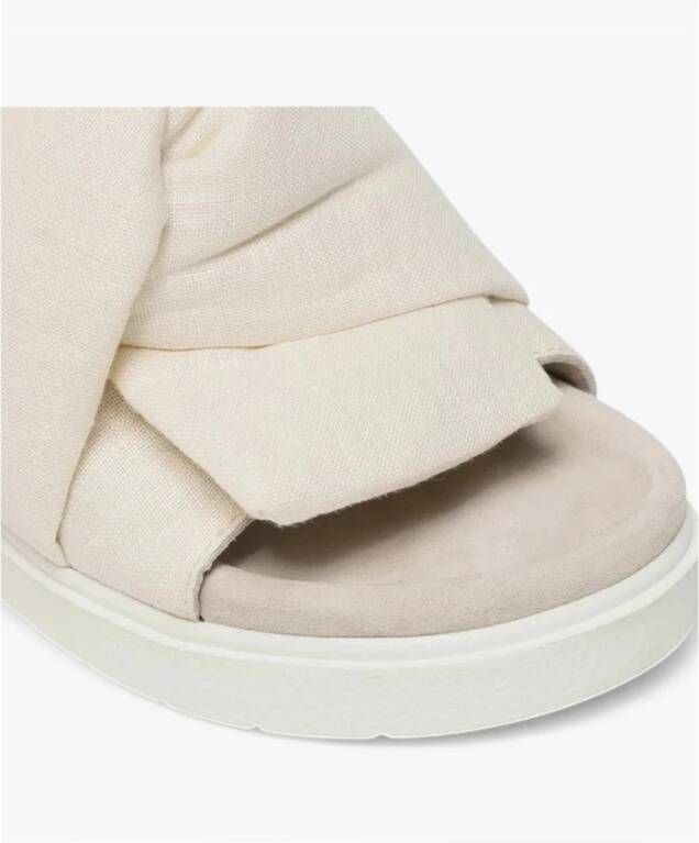 Inuikii Oversized Linen Knot Sandalen