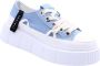 INUIKII Low-Top Sneakers MATILDA CANVAS LOW in blauw - Thumbnail 4