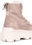 Inuikii Matilda Shearling Laarzen Beige Dames - Thumbnail 4