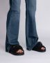 Inuikii Geweven Stenen Sandalen Black Dames - Thumbnail 11