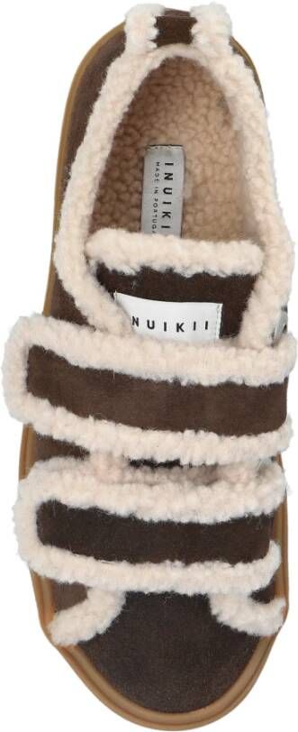 Inuikii Shearling Low Velcro schoenen