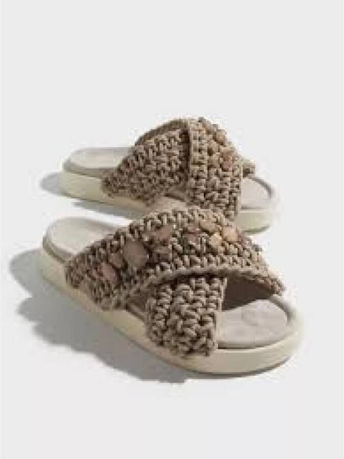 Inuikii Sliders Beige Dames