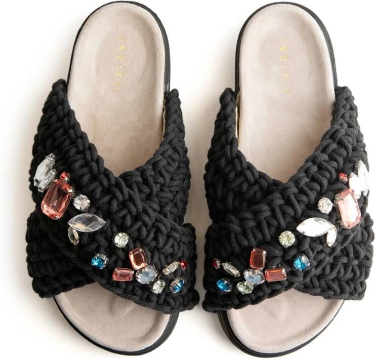 Inuikii Sliders Zwart Dames