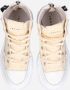 Inuikii High Matilda Canvas Sneakers Beige Dames - Thumbnail 5