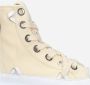 Inuikii High Matilda Canvas Sneakers Beige Dames - Thumbnail 7