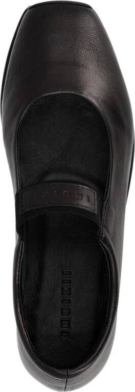 Inuikii Zwarte Nappa Ballerina Schoenen