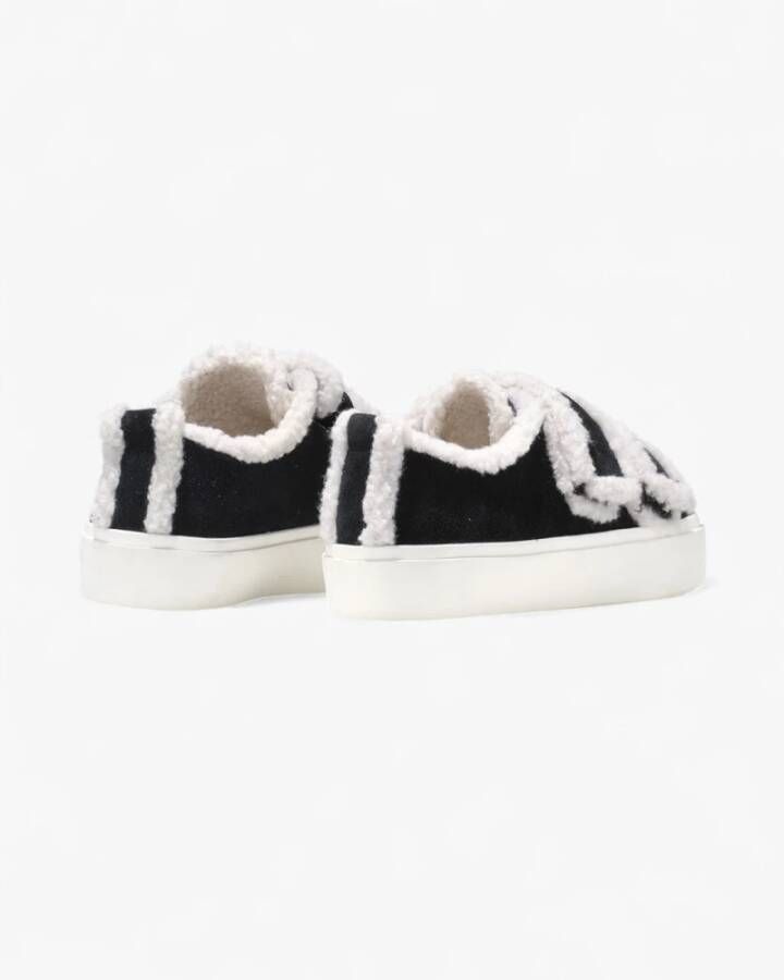 INUIKII Winterlaarzen Shearling Low Velcro in zwart - Foto 3